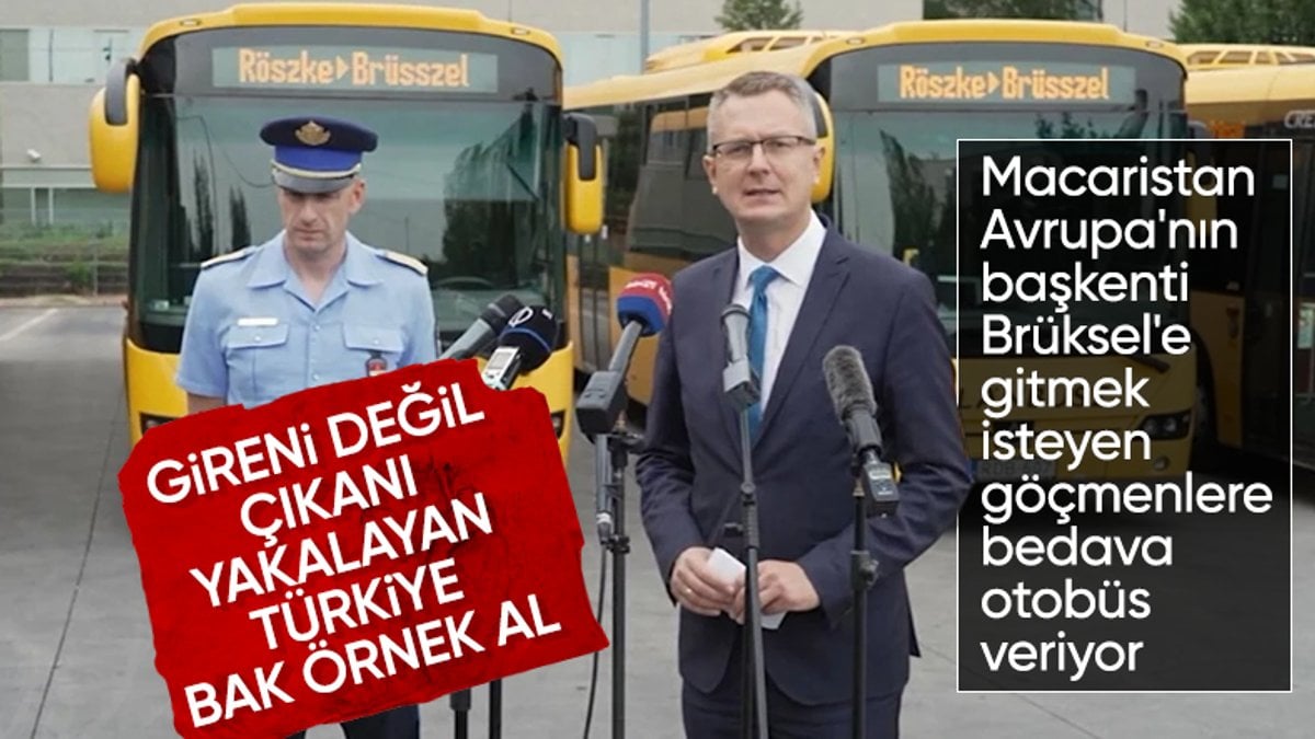 Macaristan, kaçak göçmenleri Brüksel’e gönderiyor