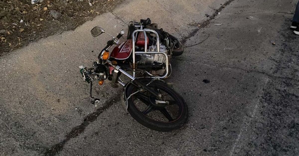 Manisa’da motosiklet ile otomobil çarpıştı: 1 yaralı