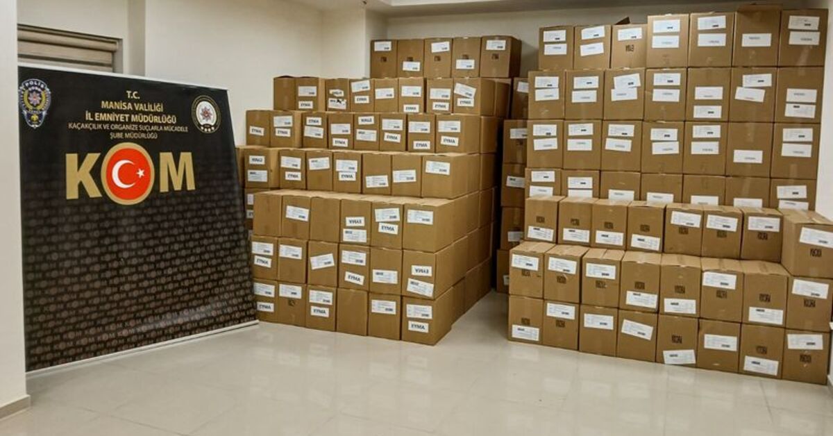 Manisa’da sahte içki operasyonu: 3 gözaltı
